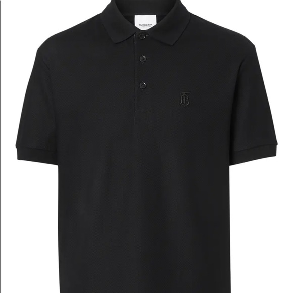 Eddie Piqué PoloBURBERRY black NEW with tags
